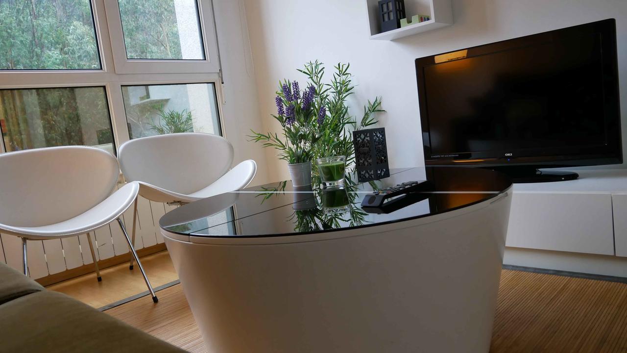 Apartamentos Antares 1 Milladoiro Exteriör bild